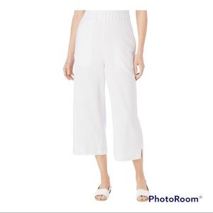 NWT - Woman Within - Linen Capri